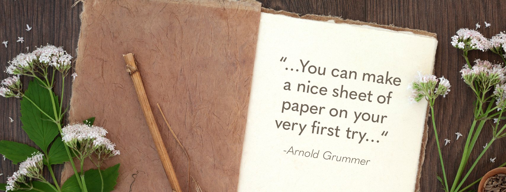Arnold Grummer Papermaking