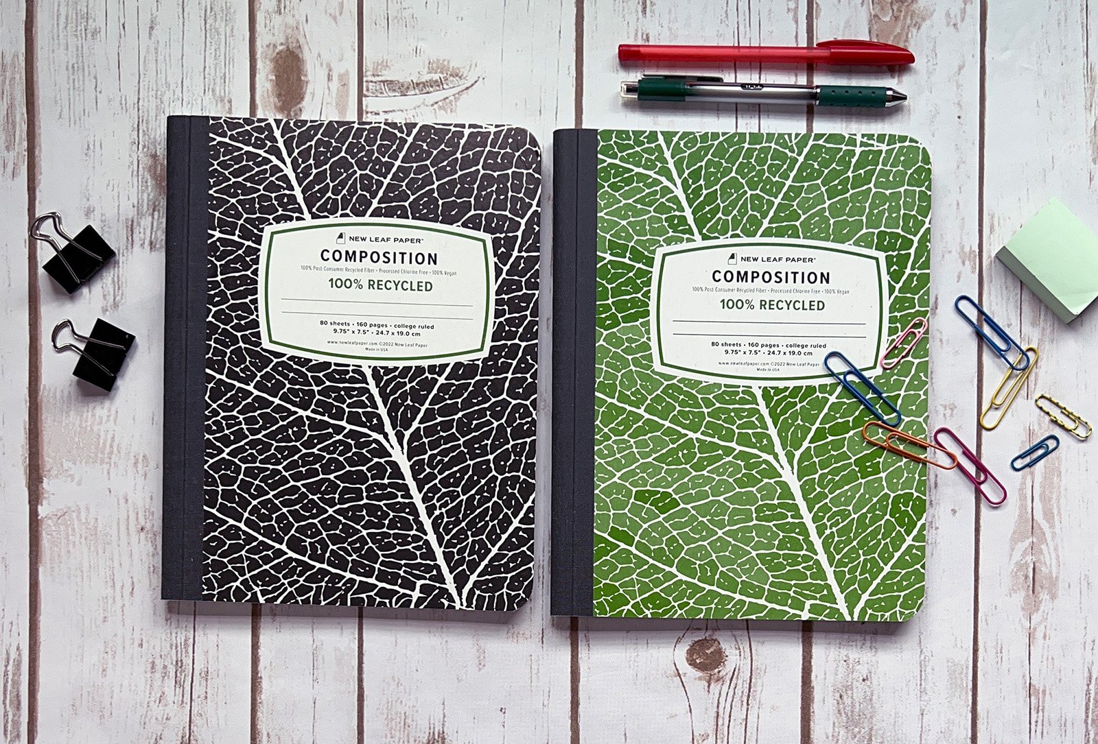 New Leaf Paper Composition Books