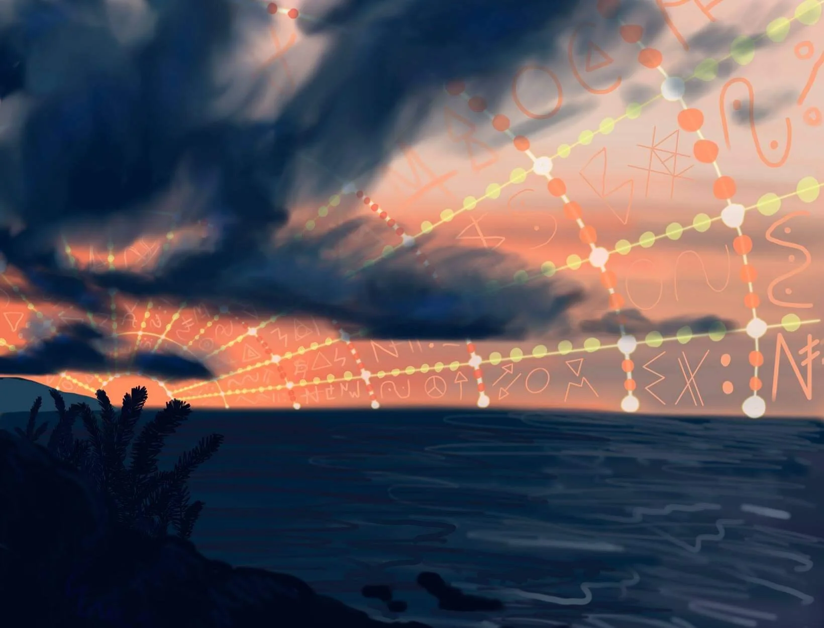 Sunsets for Daze 2021 Digital Painting 