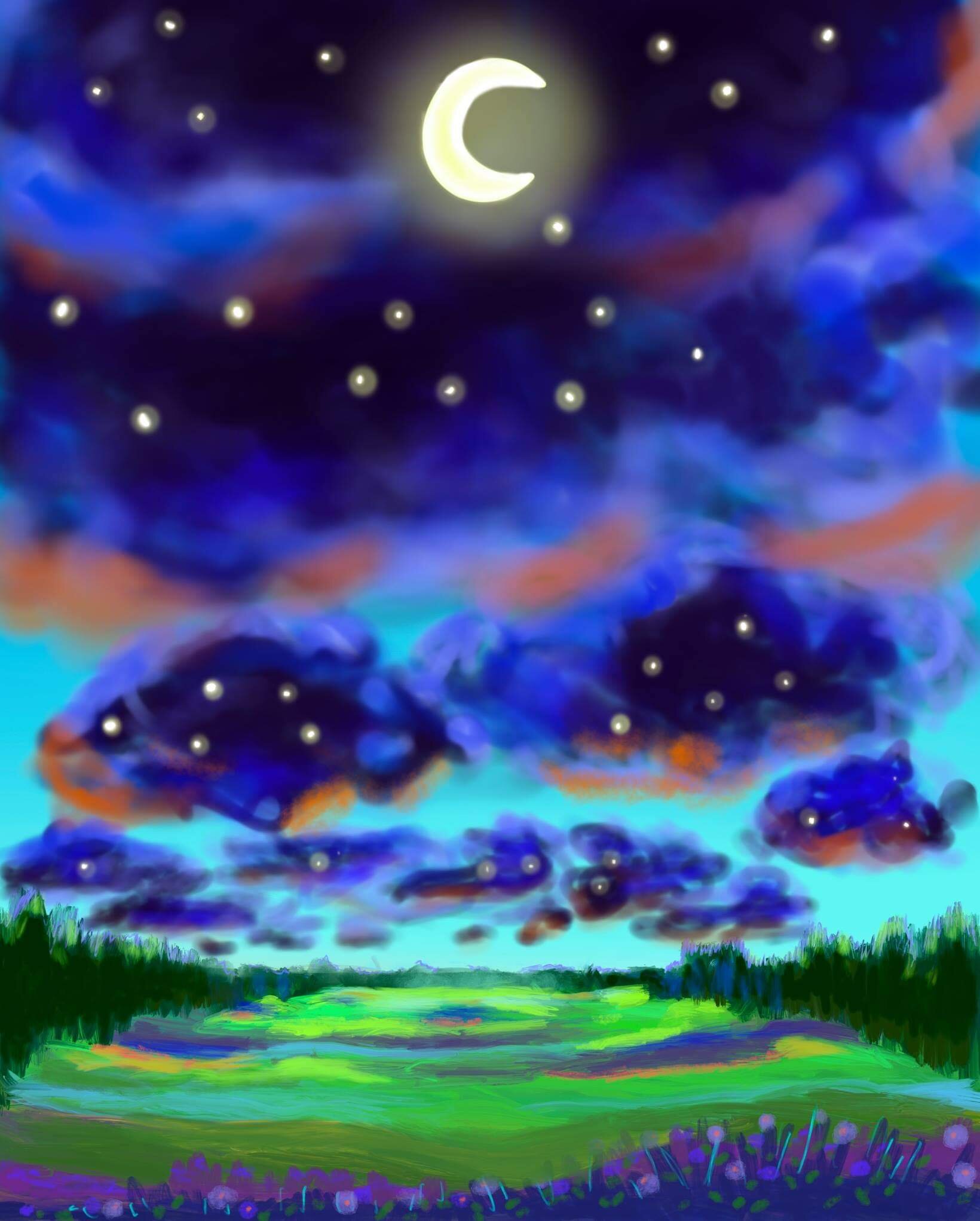 Field of Dreams 2021 Digital Painting 