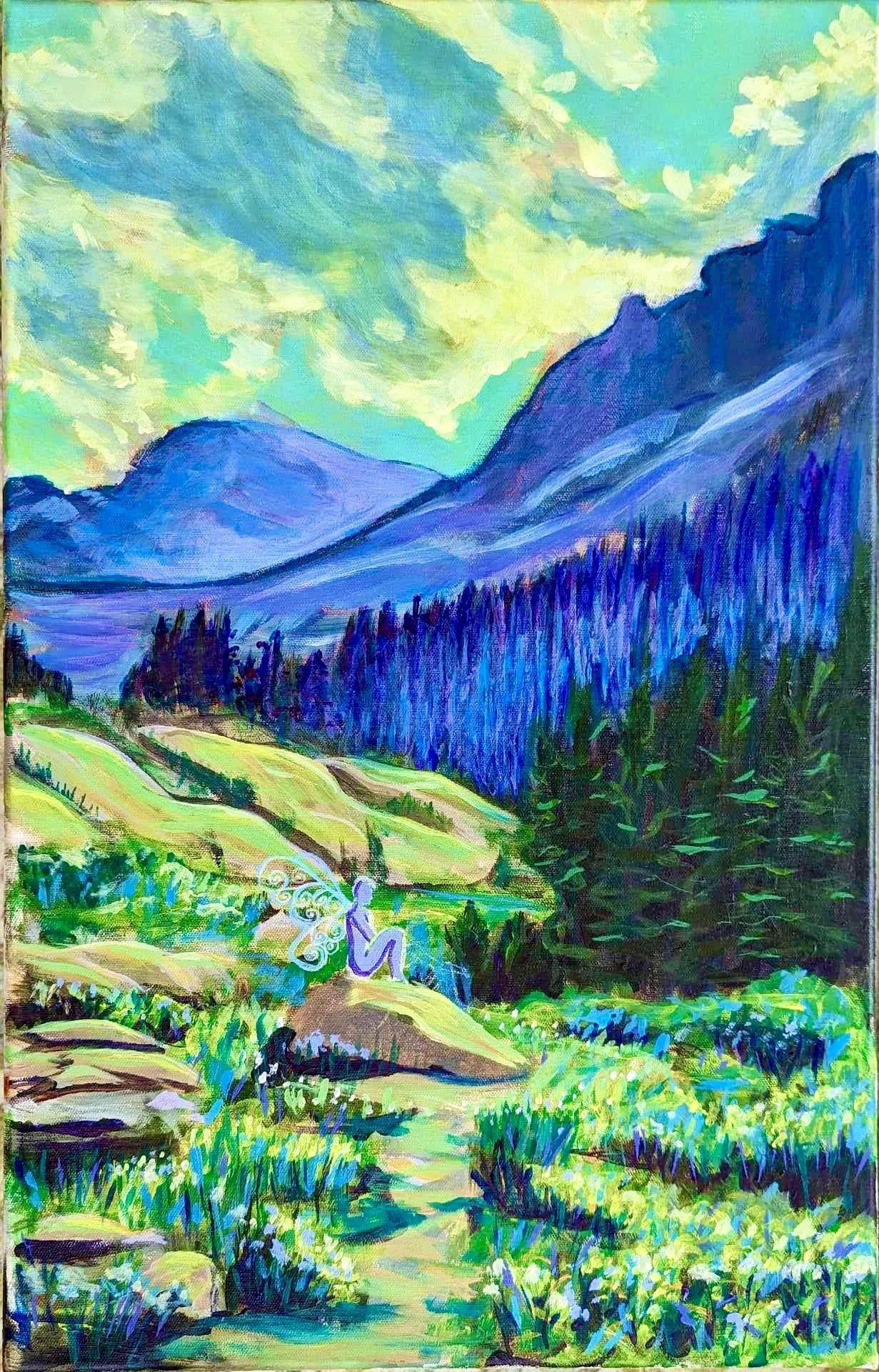 Untitled (work in progress) 2023 Acrylic on Canvas