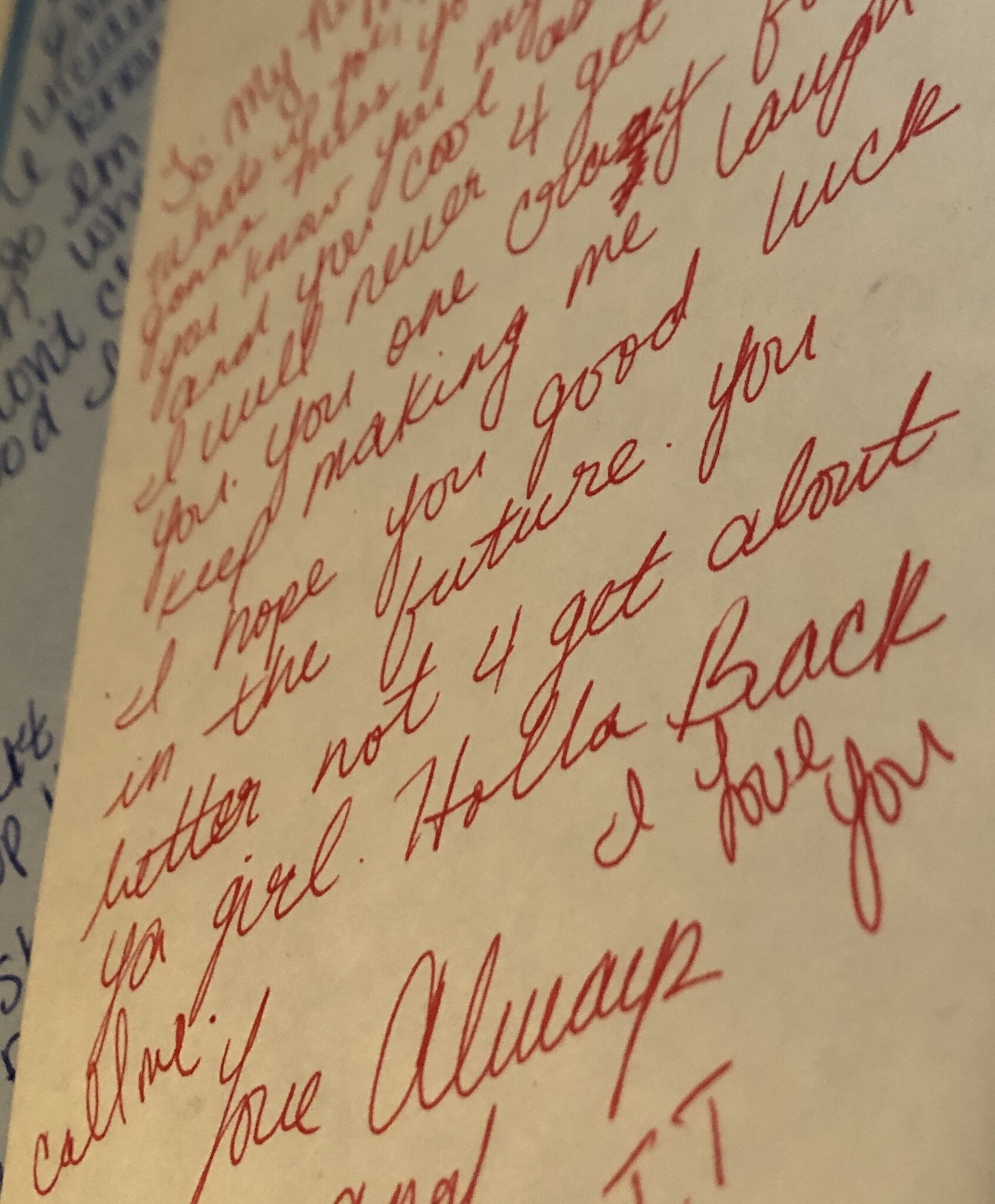 My high school yearbook is littered with tons of notes like this. Never called a single one though. LOL