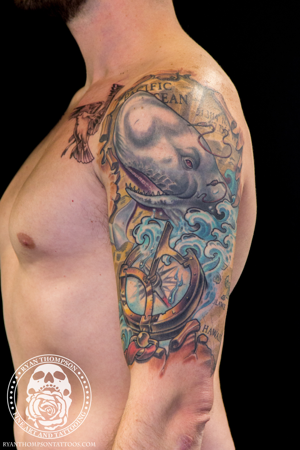 Reagan's Moby Dick Tattoo