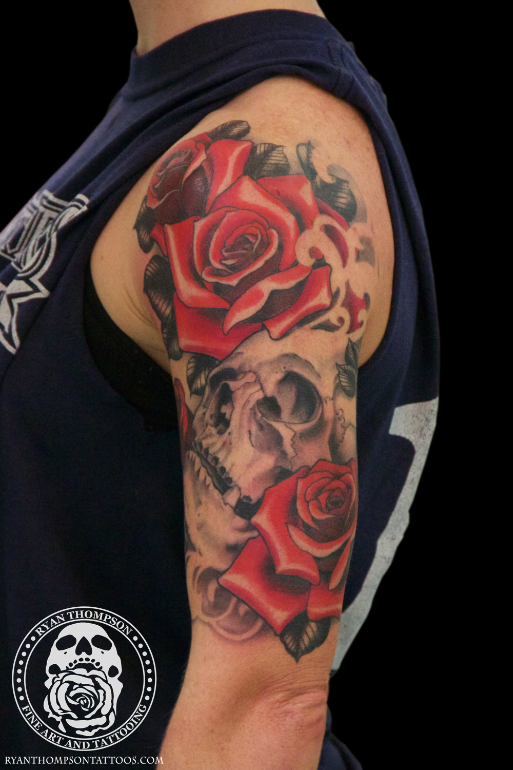 Courtney's Skull and Roses