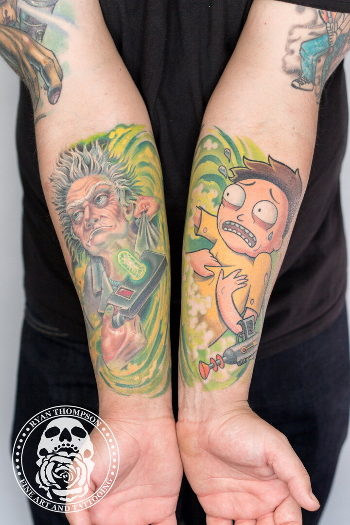 Carnival Tattoo  Repost of a Rick and Morty tattoo by Ace  Facebook