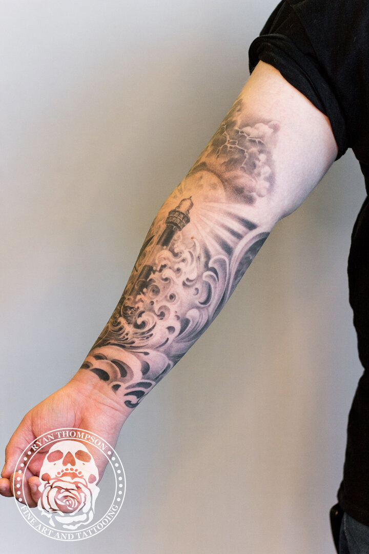 RyanThompsonTattoos_blackandgray_nautical_tattoo_sleeve_ship_lighthouse-010.jpg