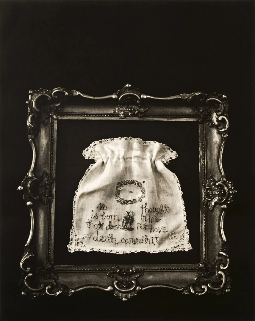 Mourning Bag Photogravure 21" x 17