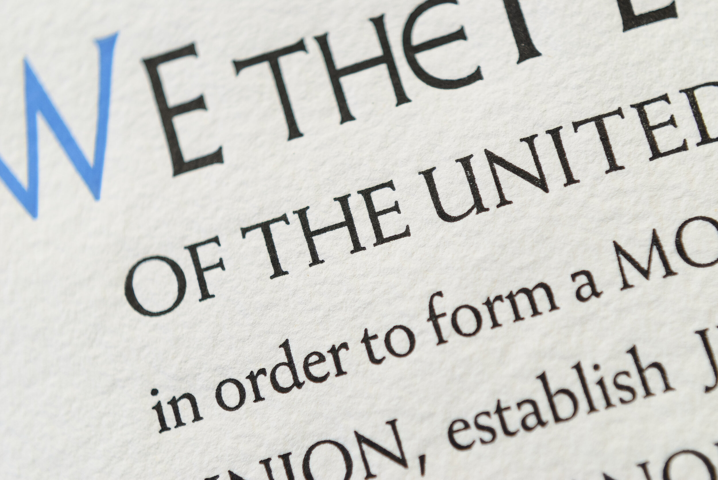 The Preamble to the U.S. Constitution