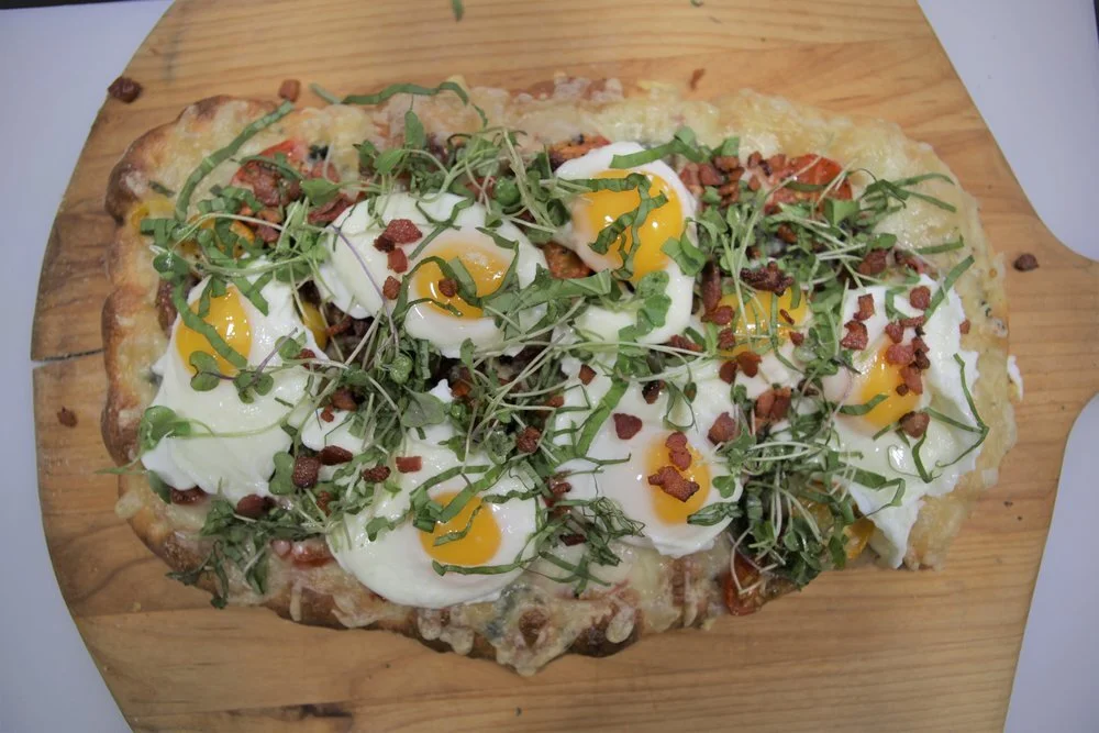 Herb Crust Breakfast Pizza