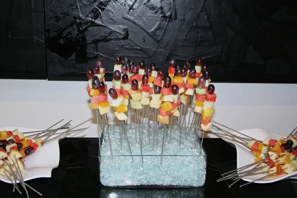 Colorful Festive Fruit Kabob