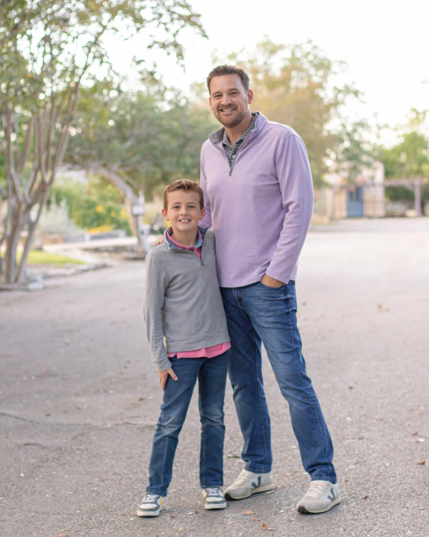 Can you say &ldquo;copy&hellip; paste&rdquo; 🤭 

Talk about a precious father son duo!! 

#fatherandson #familyphotography #familyphotos #familyphotographernb #familyphotographernewbraunfels #familyphotographer