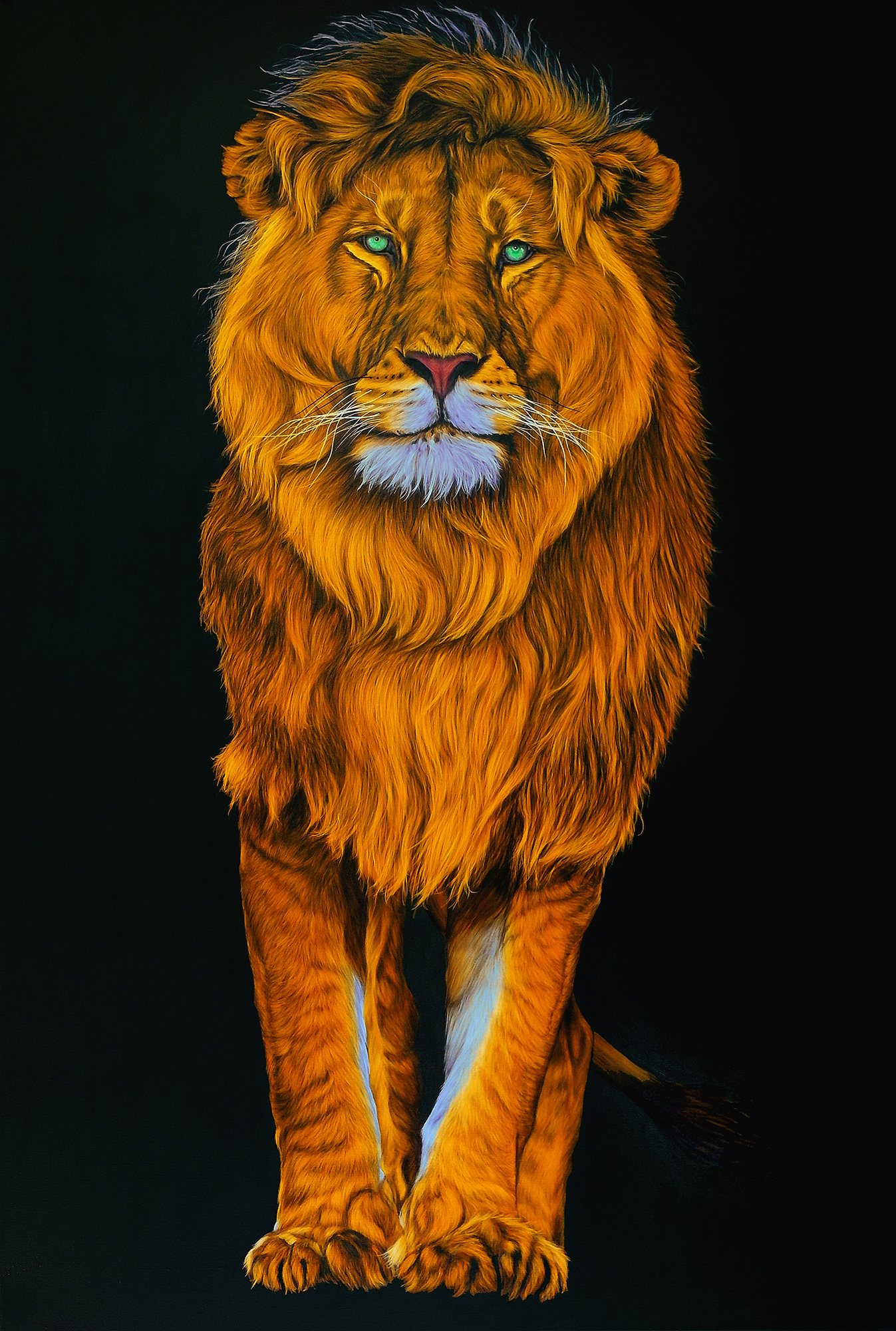 Helmut Koller, Lion in Orange