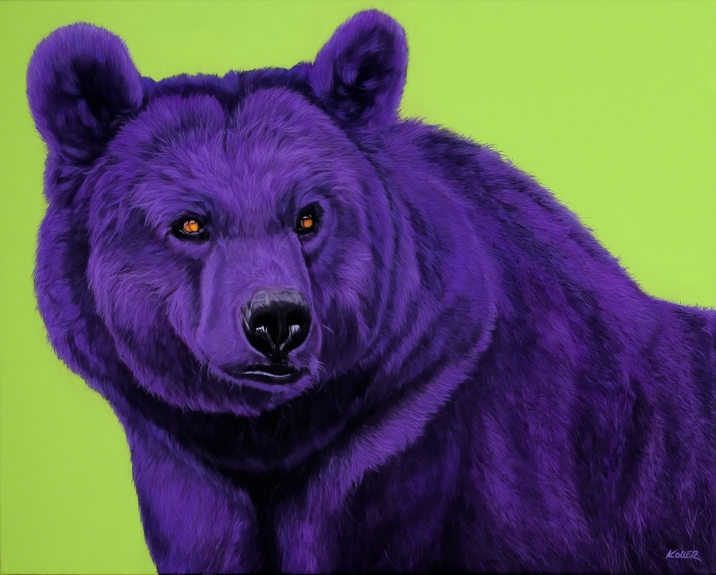 Helmut Koller, Bear in Purple