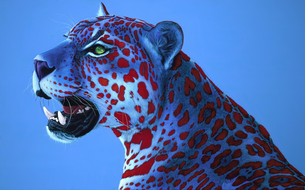 Helmut Koller, Jaguar with Red Spots