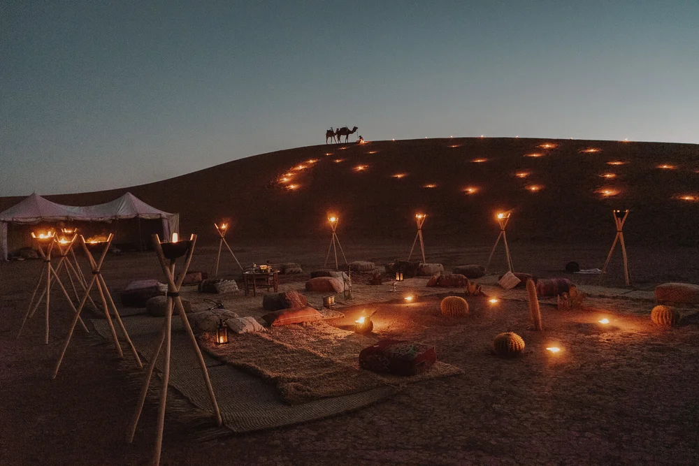 Luxury Dining Morocco Glamping Morocco Camp Desert Tours Luxury Desert Camp In Morocco Sahara Desert Tours Umnya Desert Camp