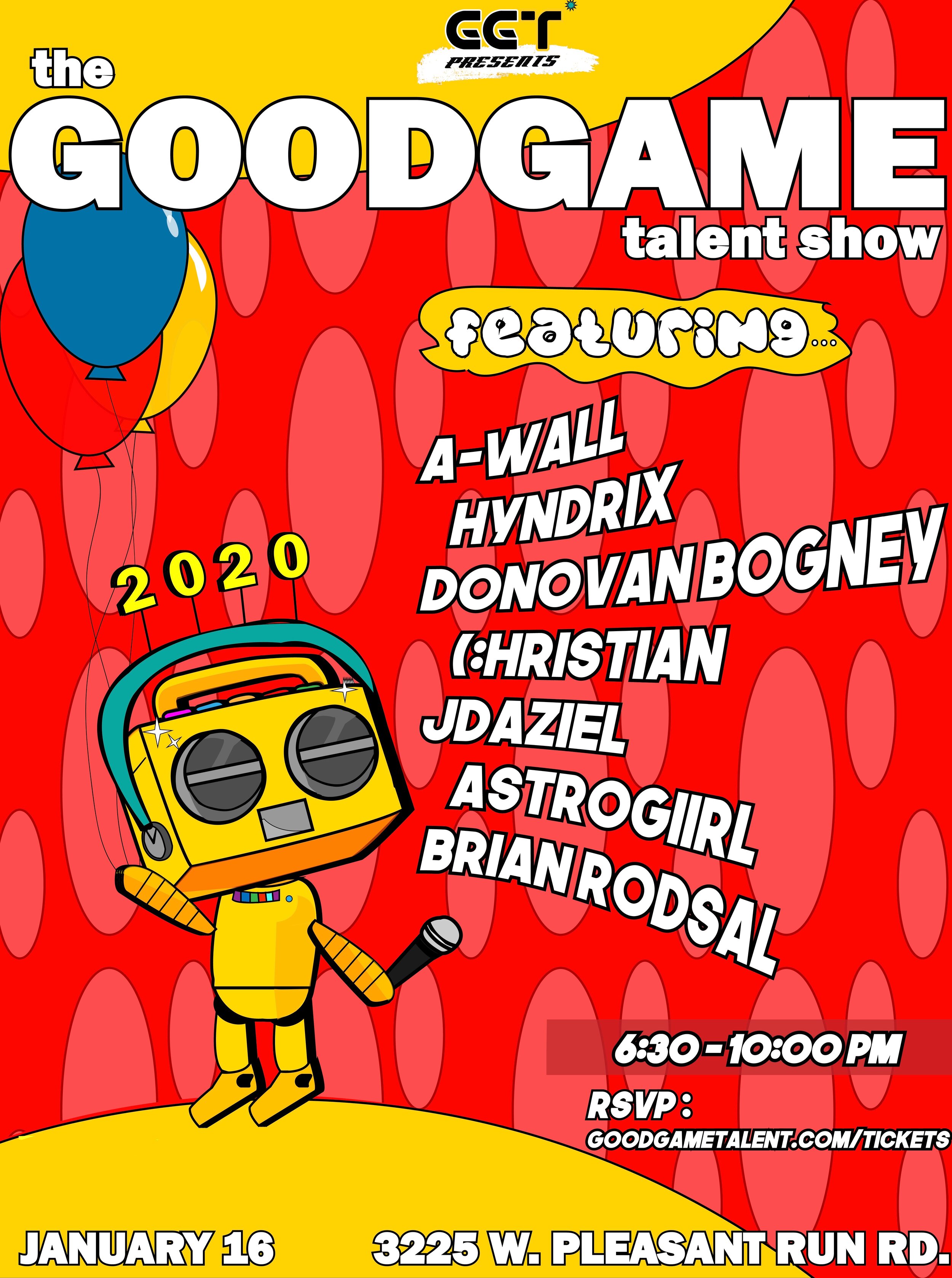 THE GOOD GAME TALENT SHOW!