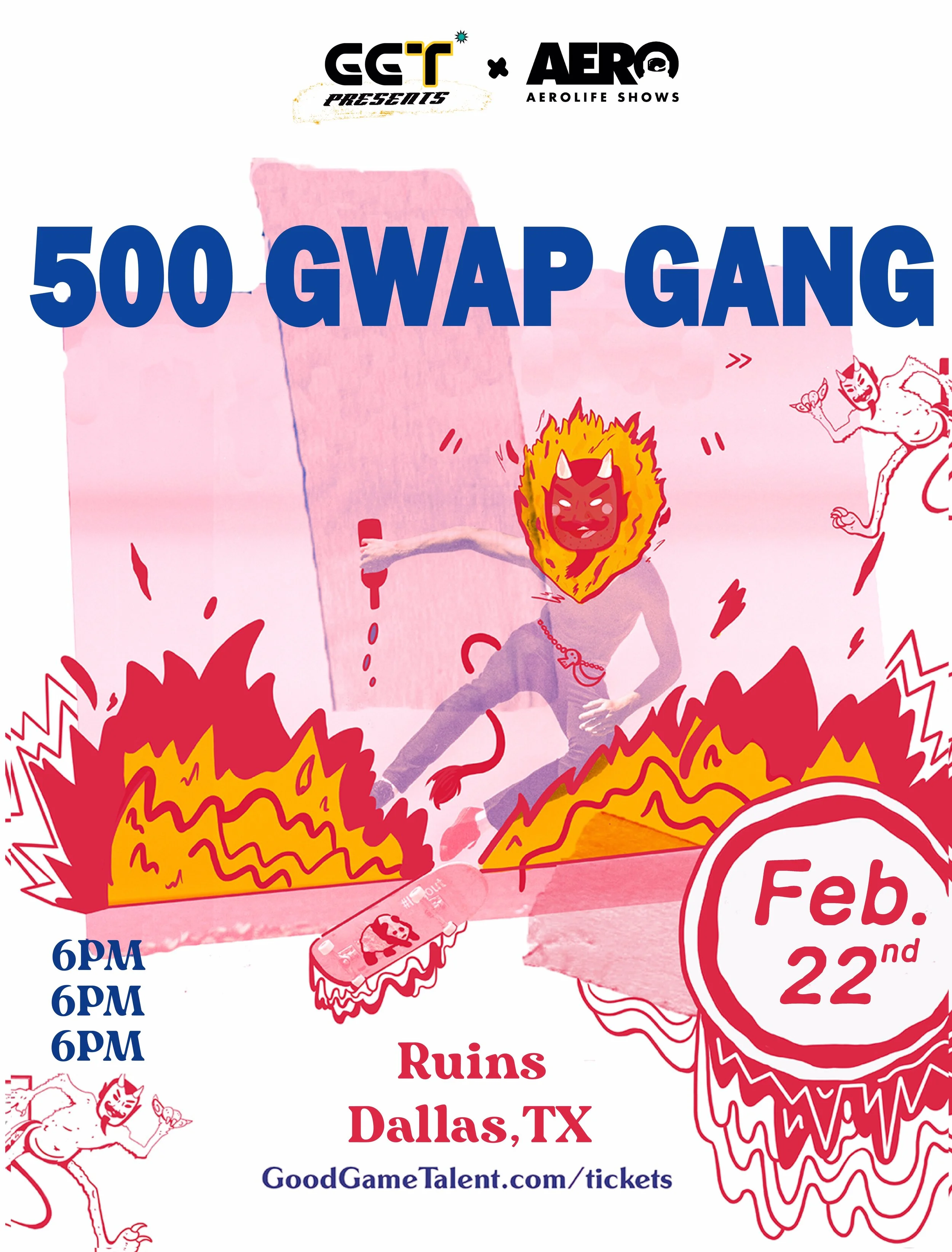 500 Gwap Gang Live Ruins Dallas Tx Good Game Talent
