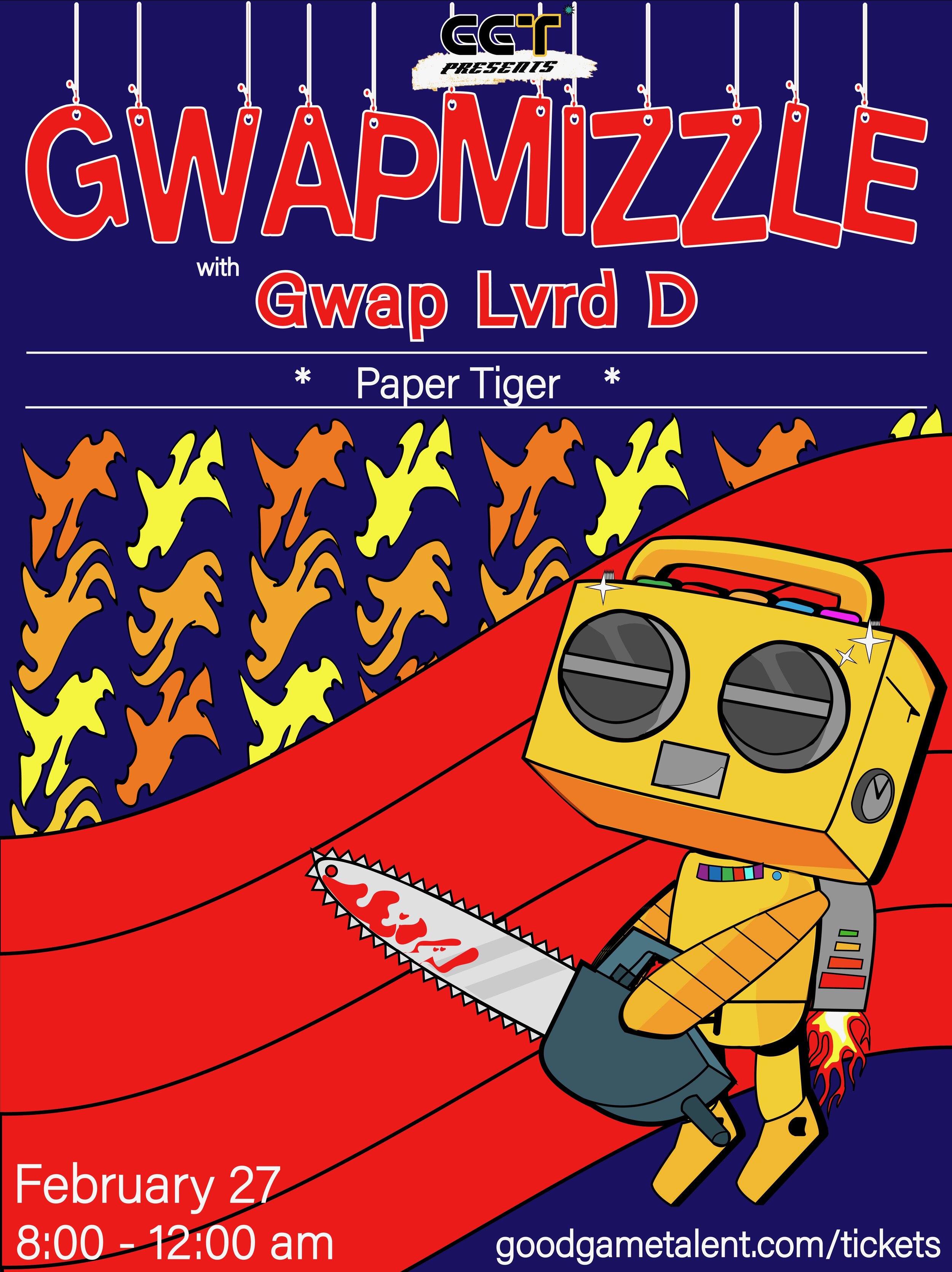 GWAPMIZZLE- LIVE @ PAPER TIGER SAN ANTONIO, TX