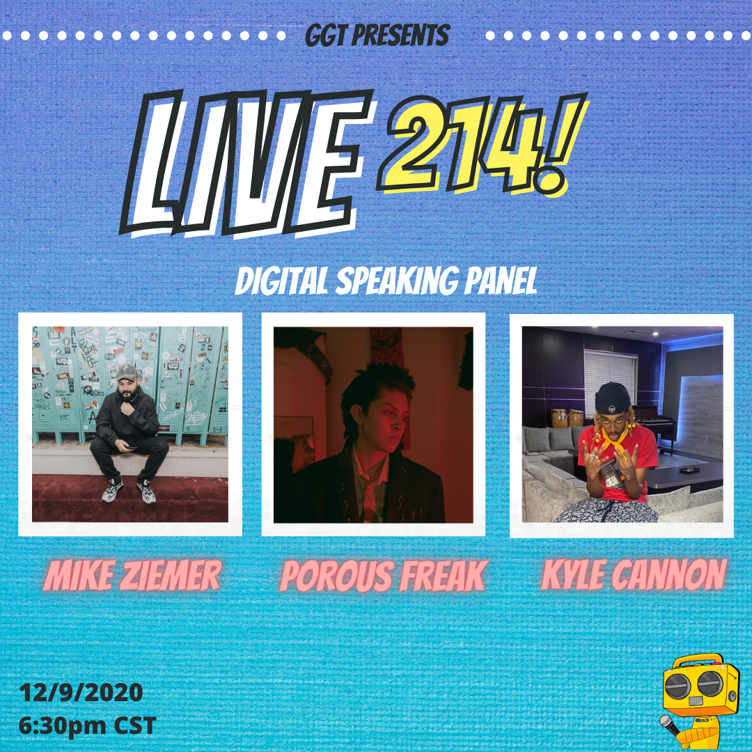 Live 214! (2): Porous Freak, Kyle Cannon, Mike Ziemer