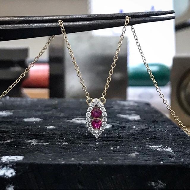 April is almost over👍🏼 #anemonijewelers #localjeweler #delawarejeweler #designerjewelry #designerpendant #designerearrings #designerring #goldpendant #goldearrings #goldrings #rubynecklace #rubyearrings #rubyrings #diamondnecklace #diamondearrings 