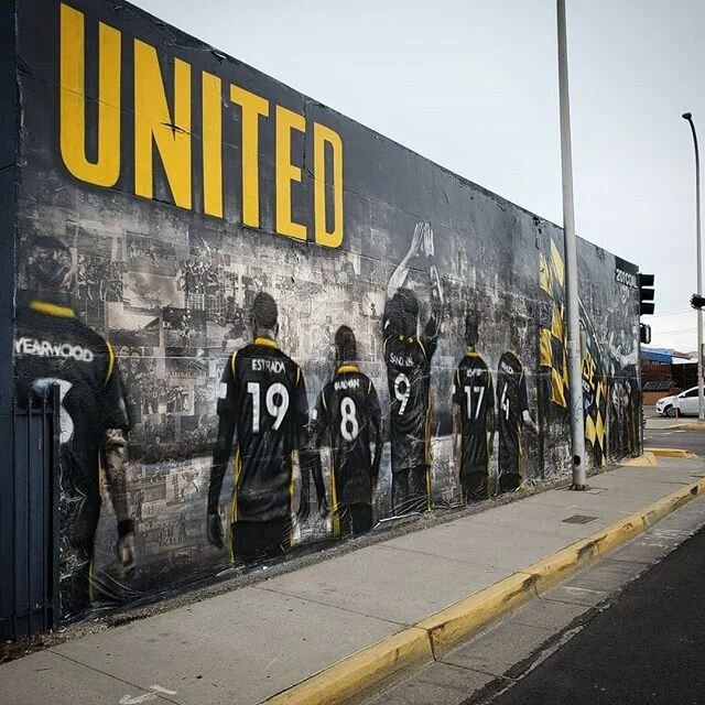 Finally got over to see this NM United piece at Coal &amp; 5th! Definitely worthy of the hype. ARTIST: @nb.artistry
#nmunited #nmart #mural #streetart #abqart