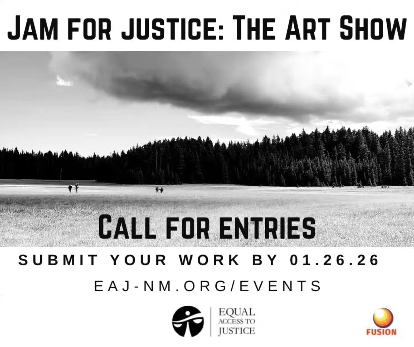 Repost &bull; @moonshadowsartnm CALLING LOCAL ARTISTS -- Equal Access to Justice* is holding their first ever art show at Fusion and has opened their call for art to a wider audience.  If you're an artist that is a "Friend of Justice" you'r