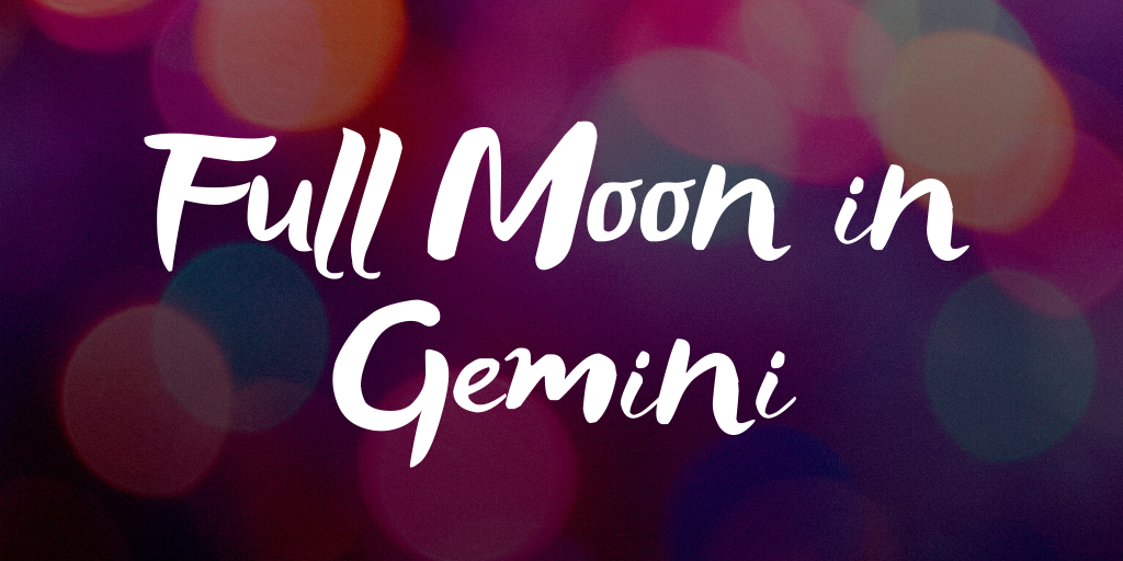 Tarot Reading for the Gemini Full Moon