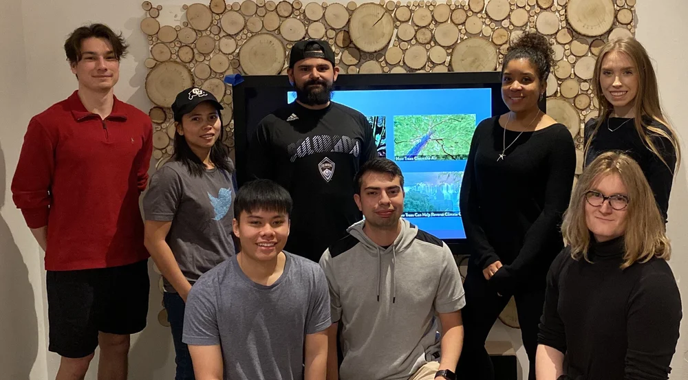 Team Eden Crashers created the interactive map as part of their senior capstone experience.