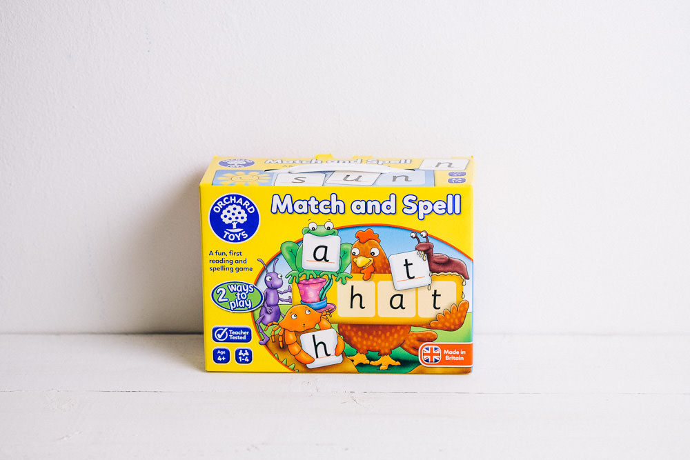 Match and Spell Orchard Toys game