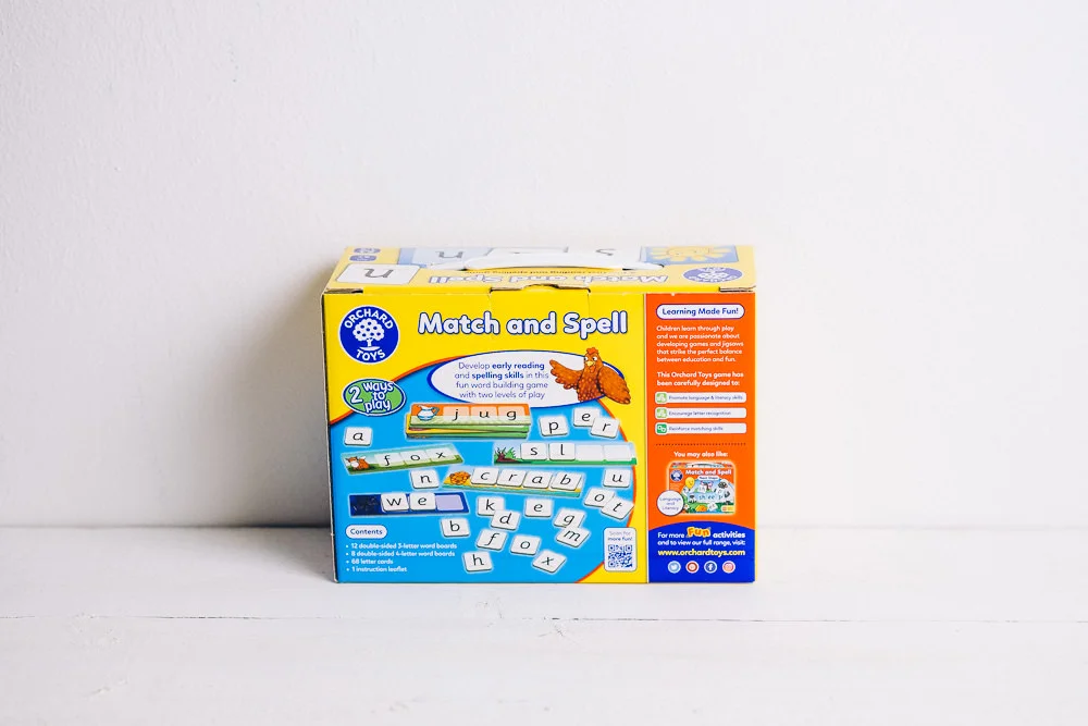 Match and Spell Orchard Toys game