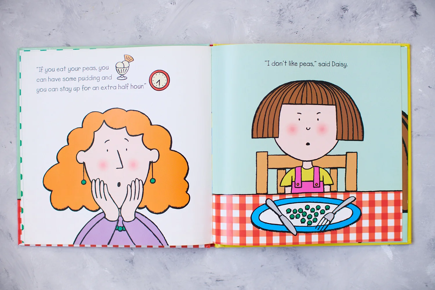 Eat your peas book