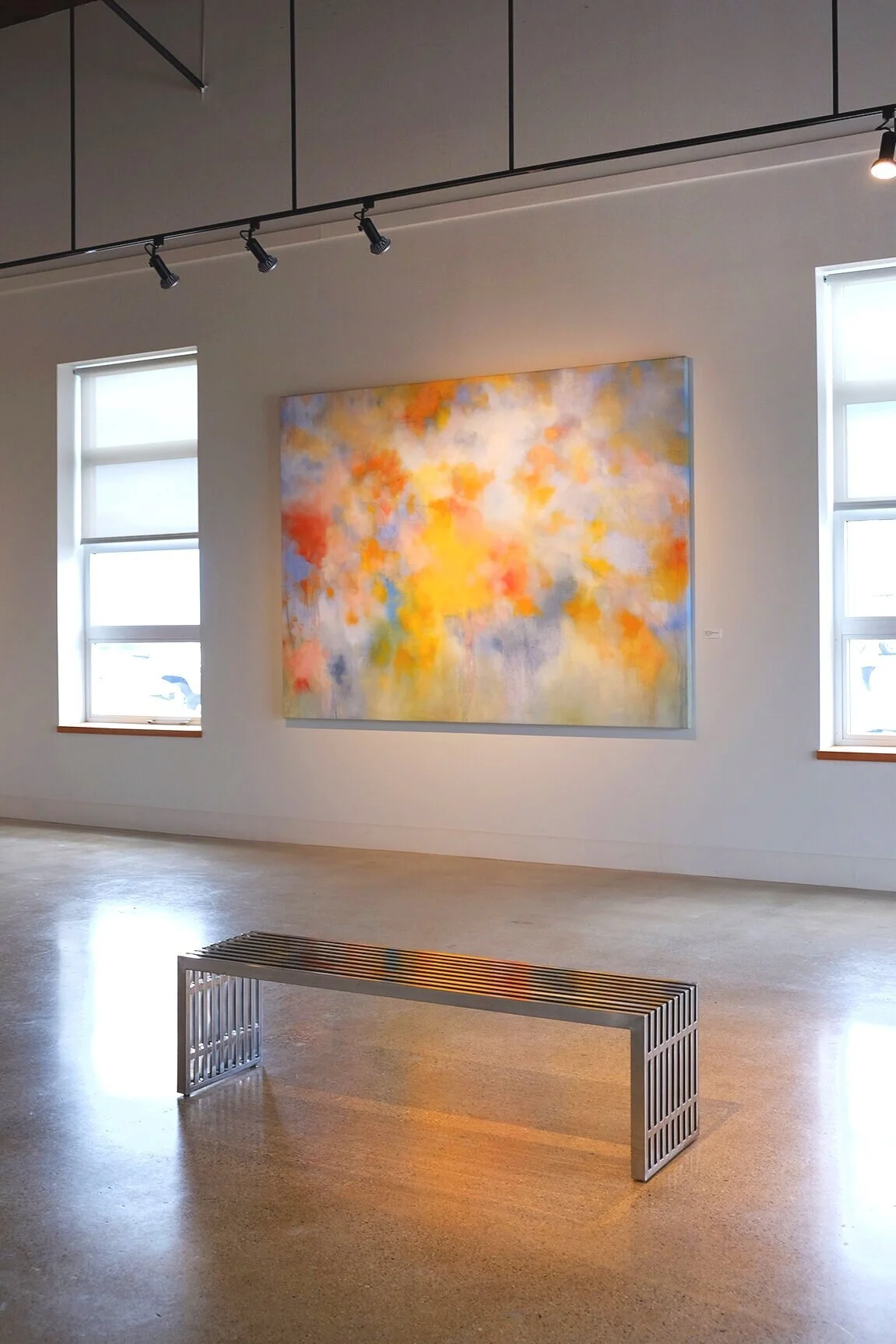 Droge's work installed at Cove Street Arts