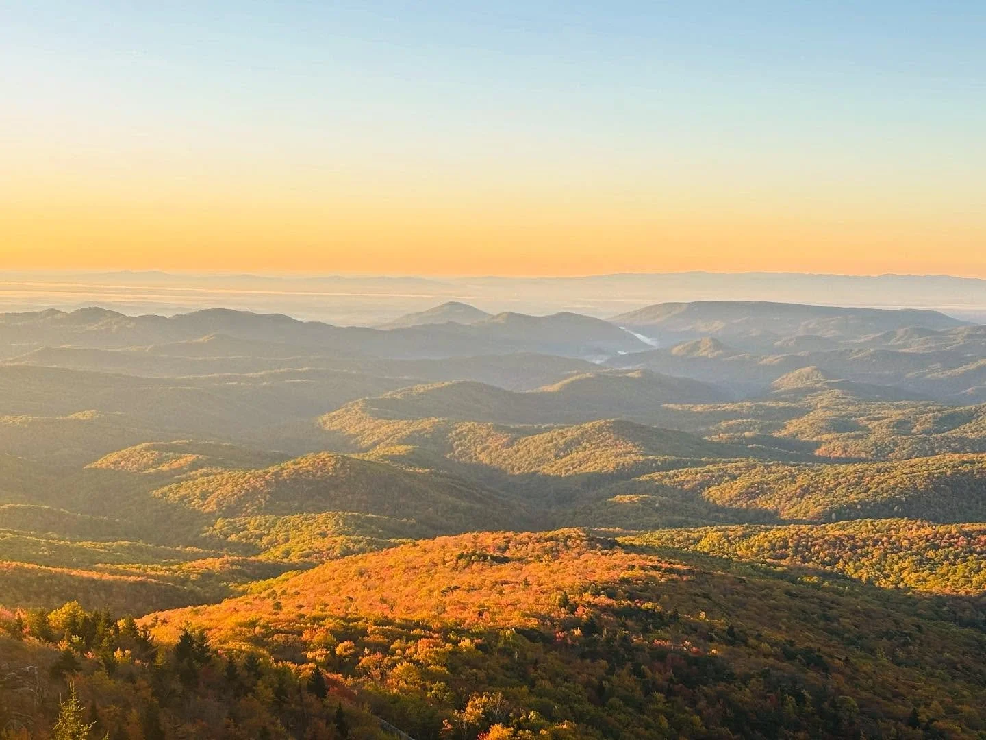 Early morning Birds Eye view in the high country. Savoring the splendor of this season while helping others vision out the ones to come.