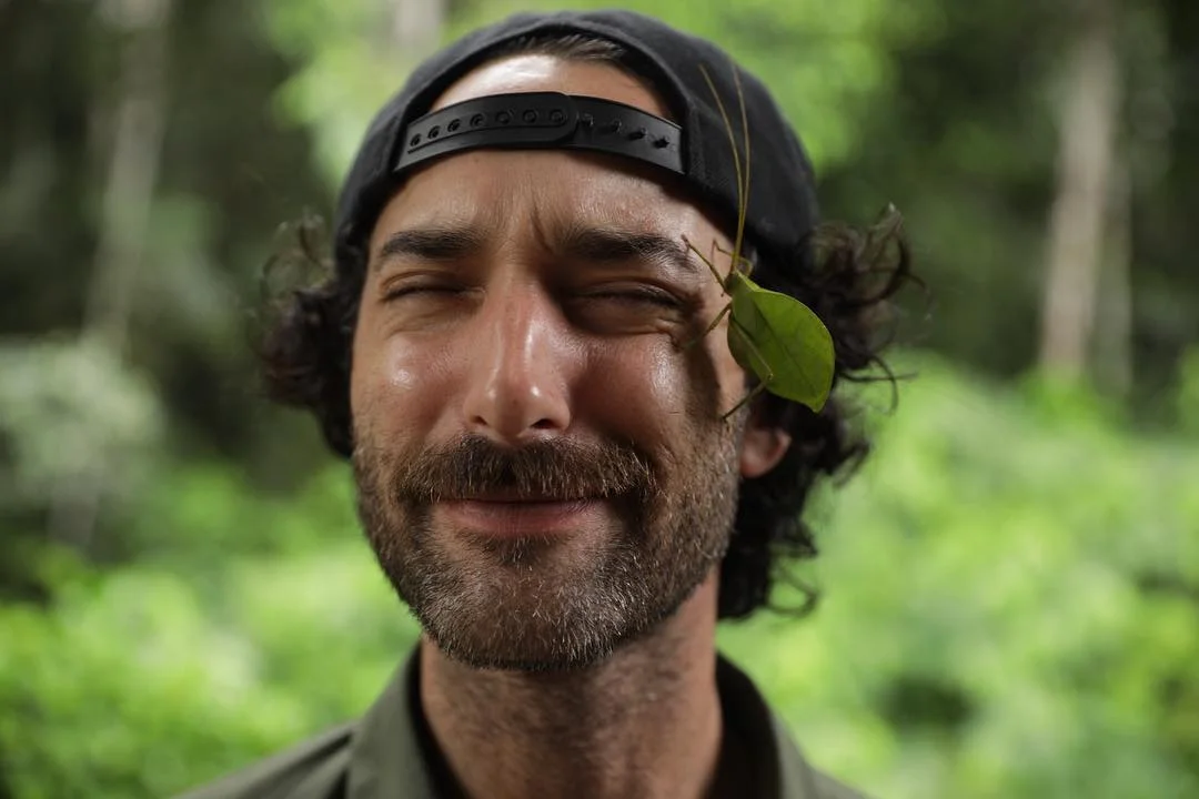 When Ryan visited the Amazon he loved making new friends!