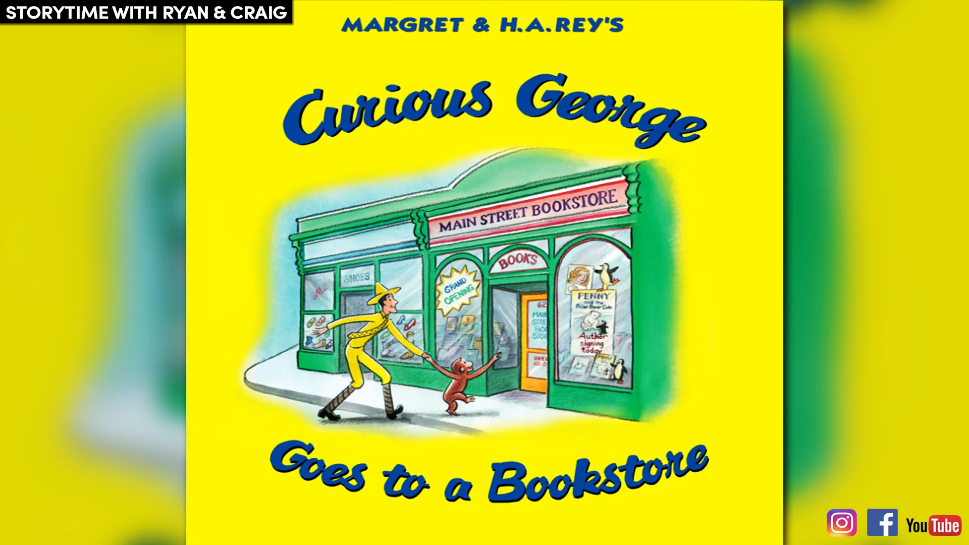 Curious George Goes To A Bookstore by Margret &amp; H.A. Rey