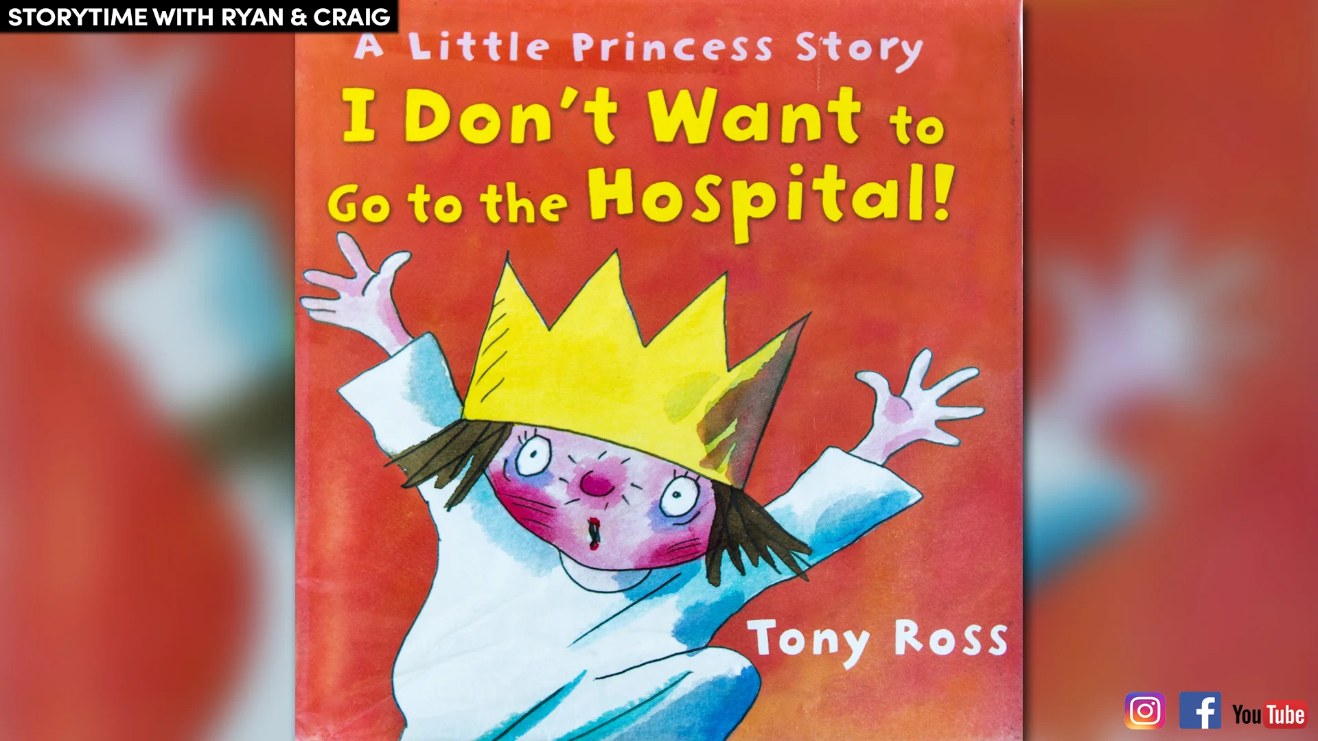 I Don't Want To Go To The Hospital by Tony Ross