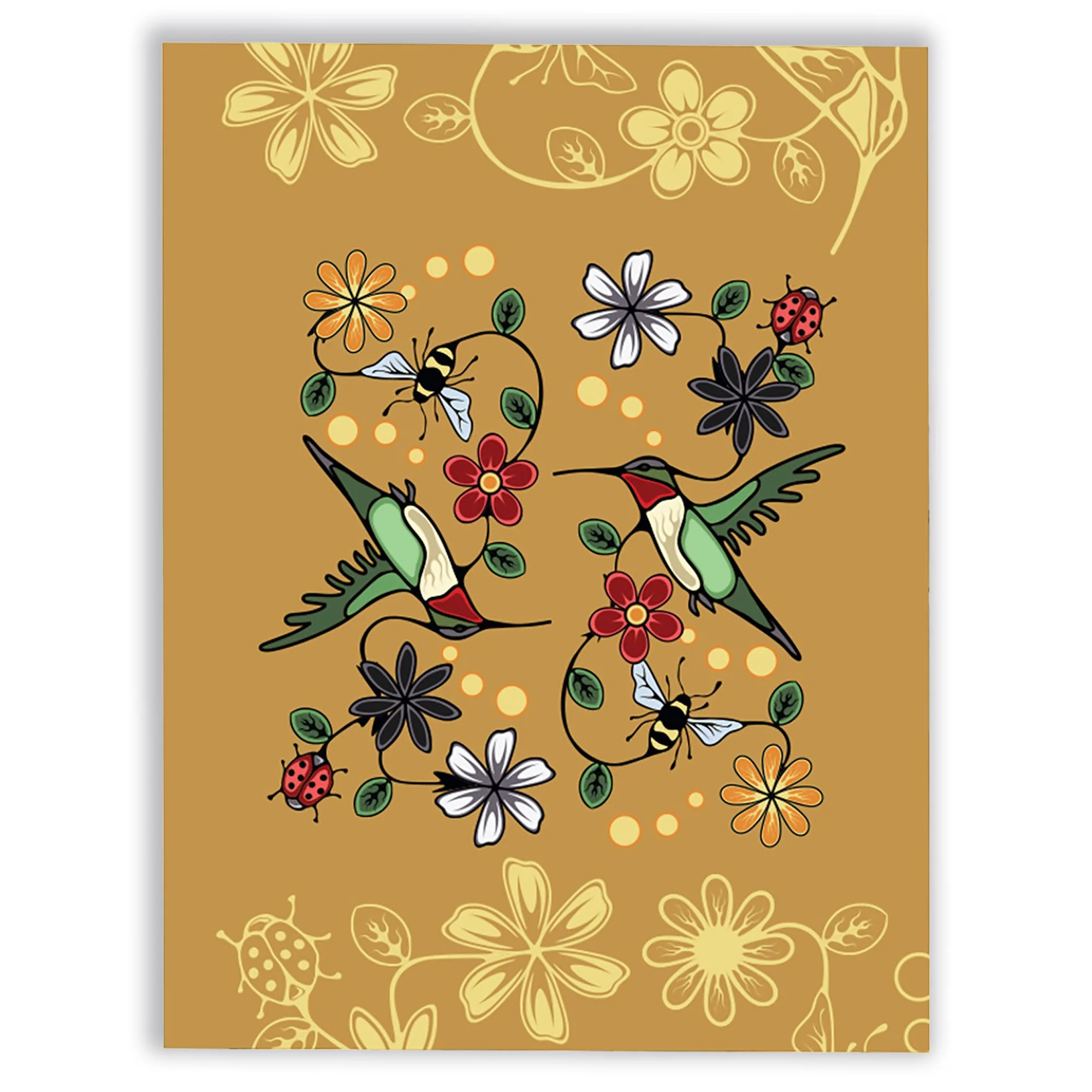 Hummingbird - Nenookaasi Note Card