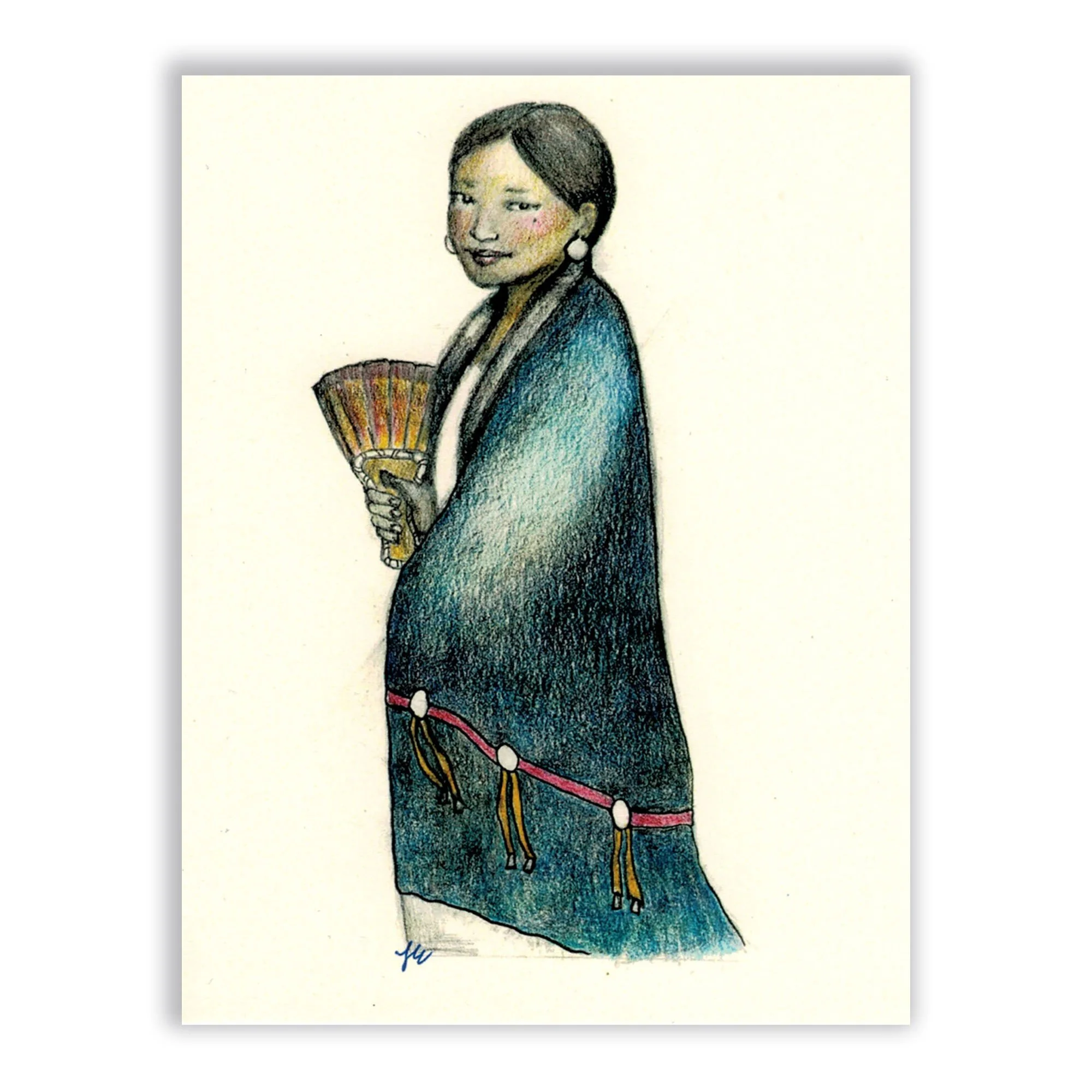 Miikawaadizi - S/he Is Beautiful Art Print