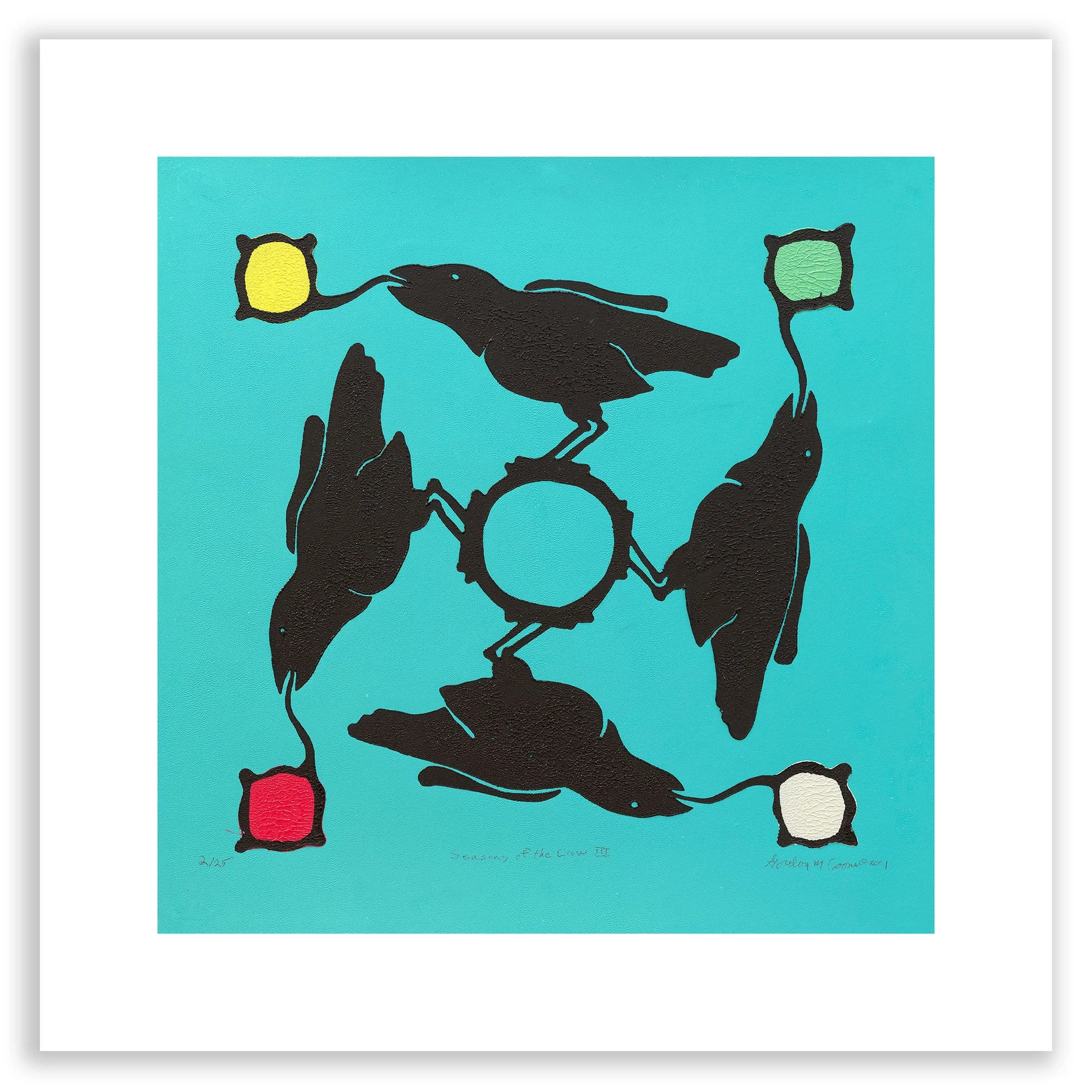 Seasons of the Crow Art Print