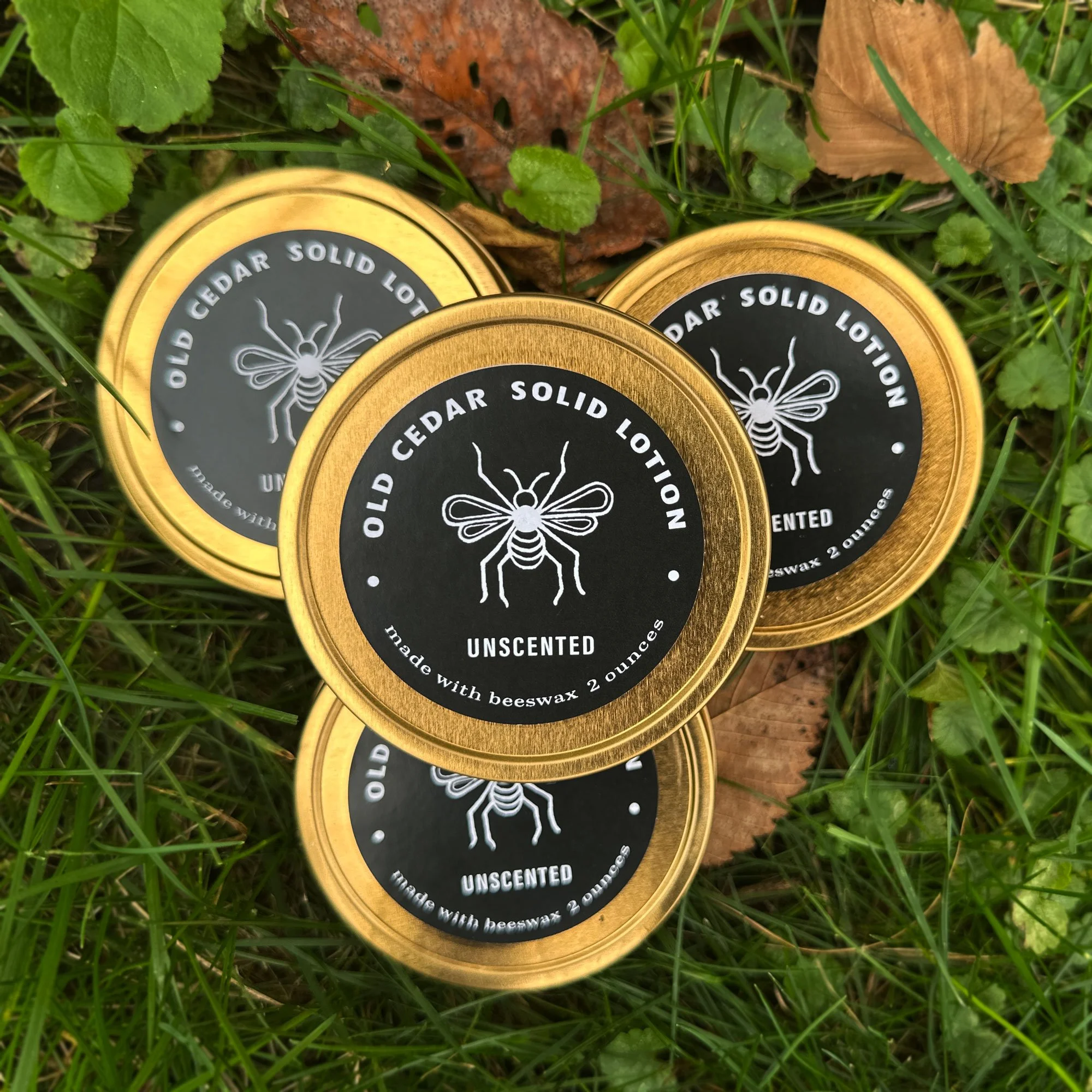 Old Cedar - Beeswax Lotion Bar - Unscented