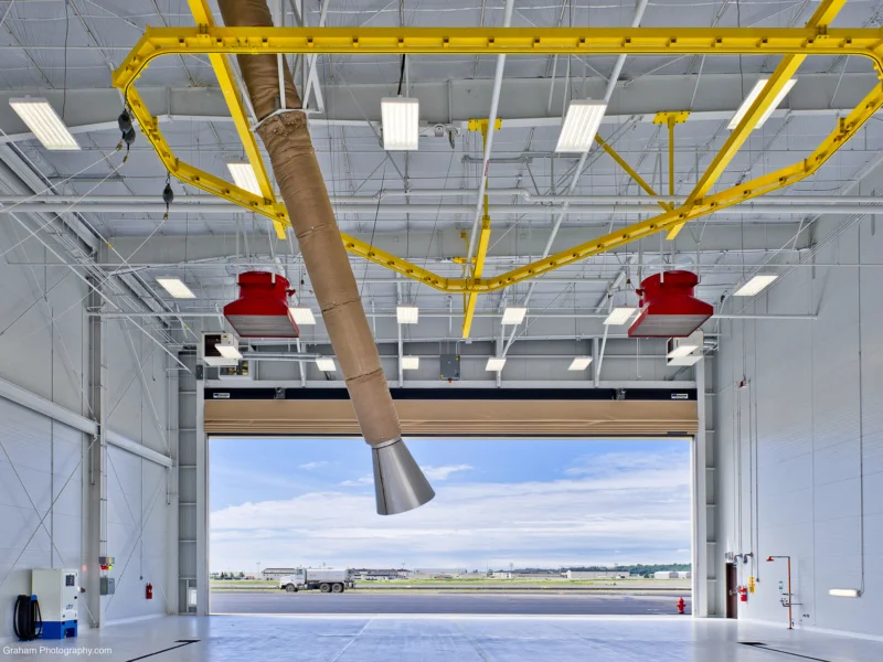 U.S. Air Force Base Aircraft Weather Shelters