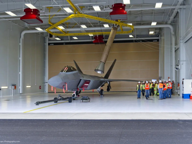 U.S. Air Force Base Aircraft Weather Shelters