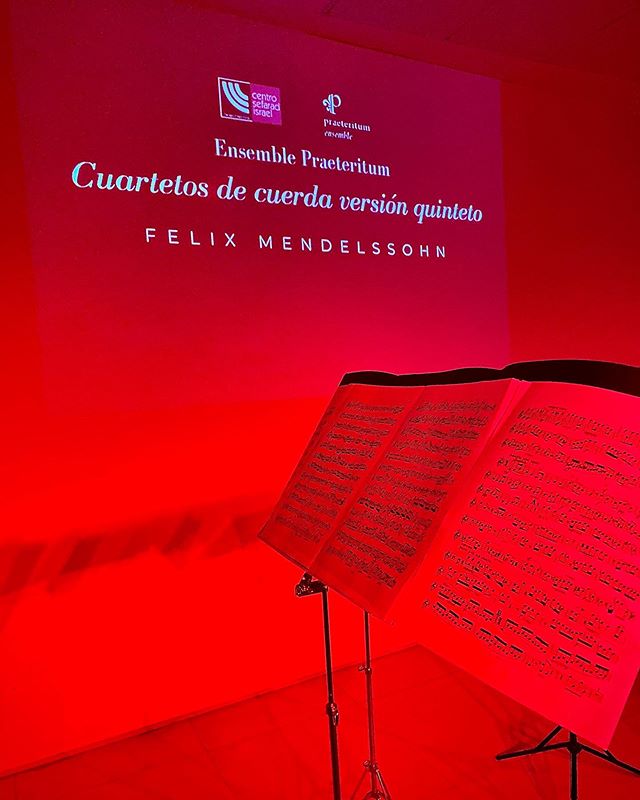 GRACIAS a todos los que nos acompañasteis en nuestro primer programa de Felix Mendelssohn en el @centrosefaradisrael .
📍Lo repetimos el Domingo 15 de diciembre en el Centro Cultural Pilar Miró (Villa de Vallecas), dentro de nuestro cic