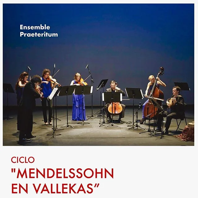 Os presentamos nuestro primer ciclo de conciertos en el Centro Cultural Pilar Miró de Madrid, situado en Villa de Vallecas.
•
Este año girará en torno a FELIX MENDELSSOHN y sus cuartetos de cuerda, y habrá dos citas: