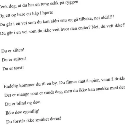 Utdrag fra Mohammad E. Husseinis tale (2018)