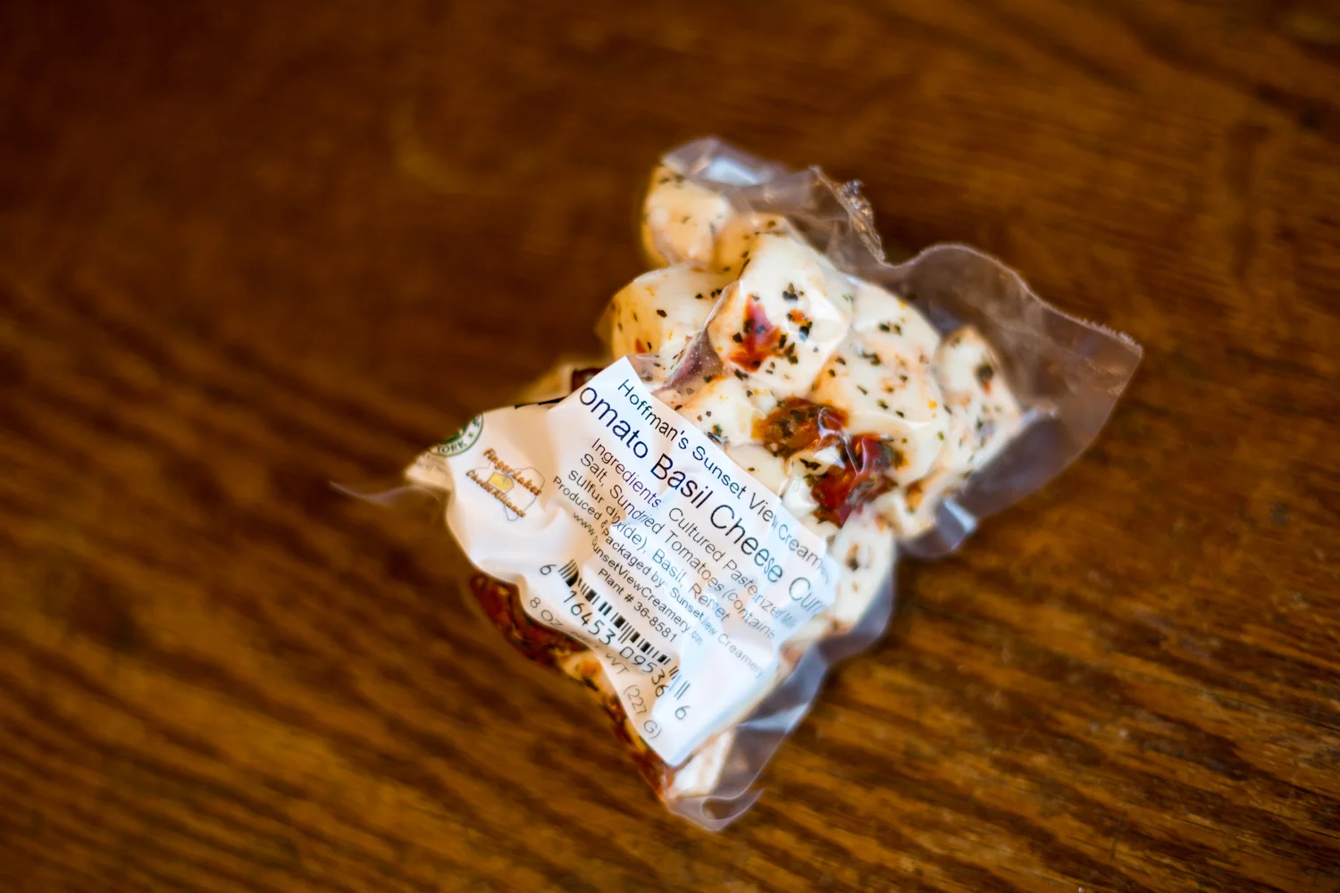 Tomato Basil Cheese Curd