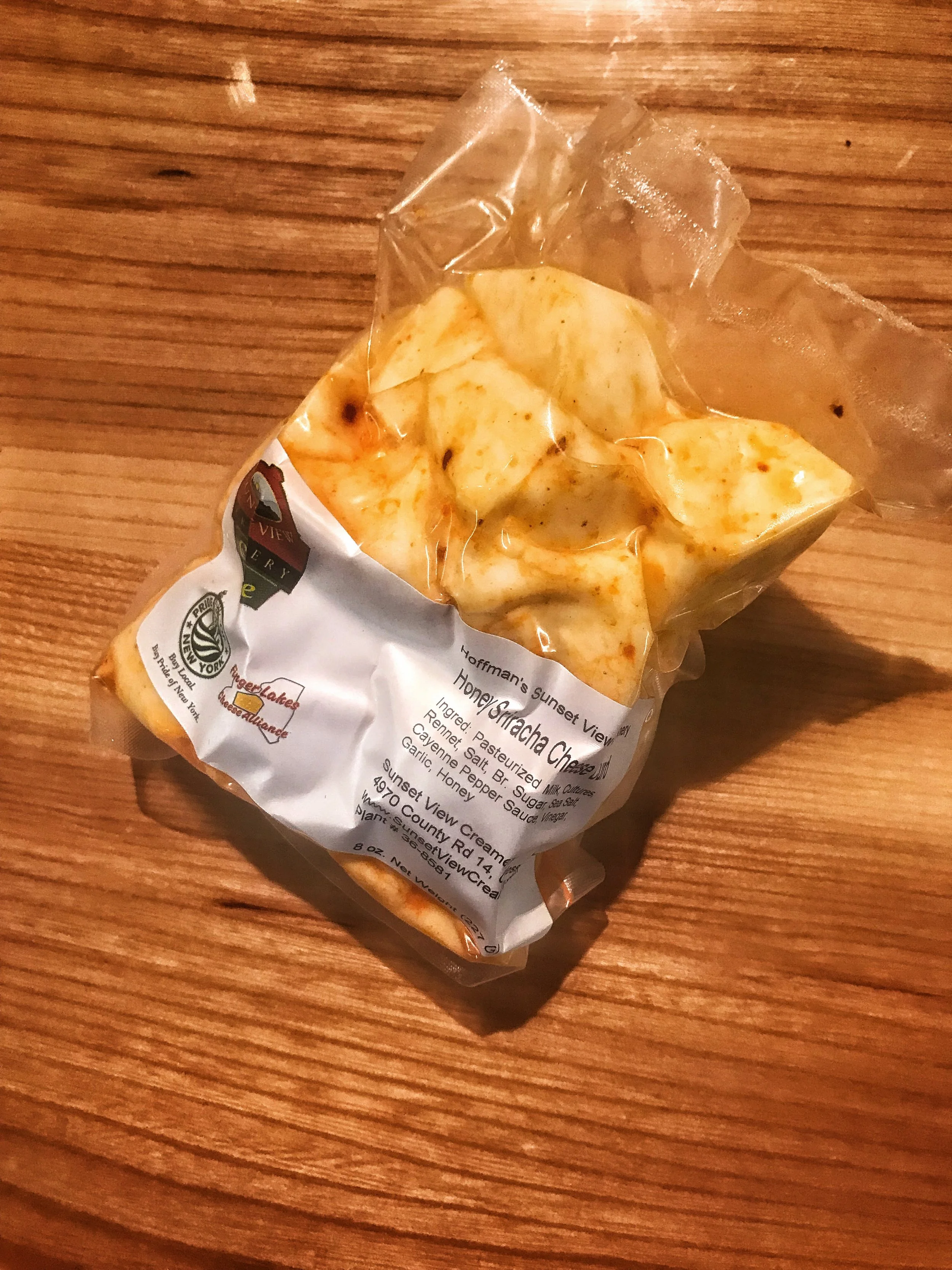 Honey Sriracha Cheese Curd