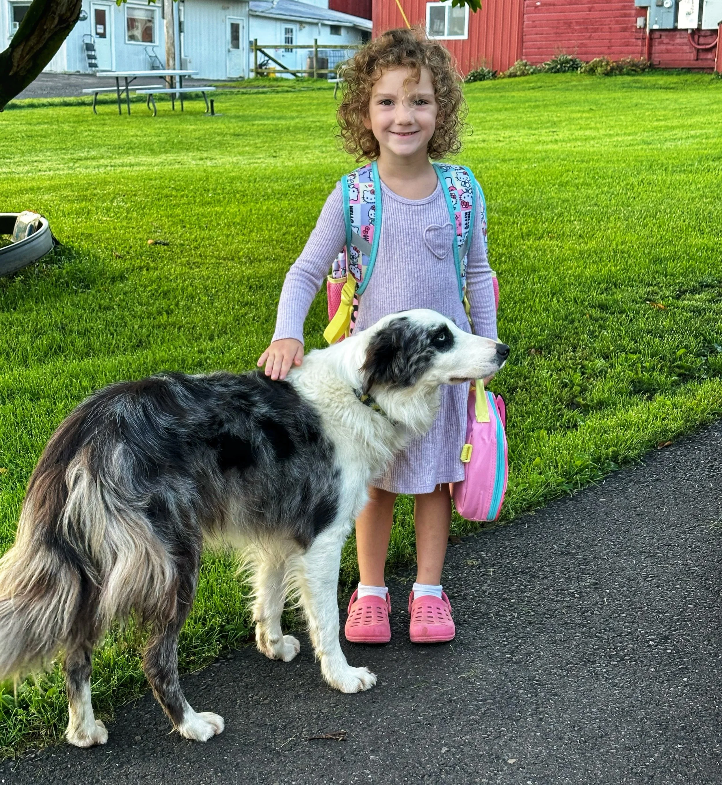 First day of school. 🥹

It&rsquo;s hard watching your baby take that next step and realize just how fast these years are going.

We&rsquo;re so grateful to be joining the @familyenrichmentcenterny and starting this new adventure with a hybrid homesc