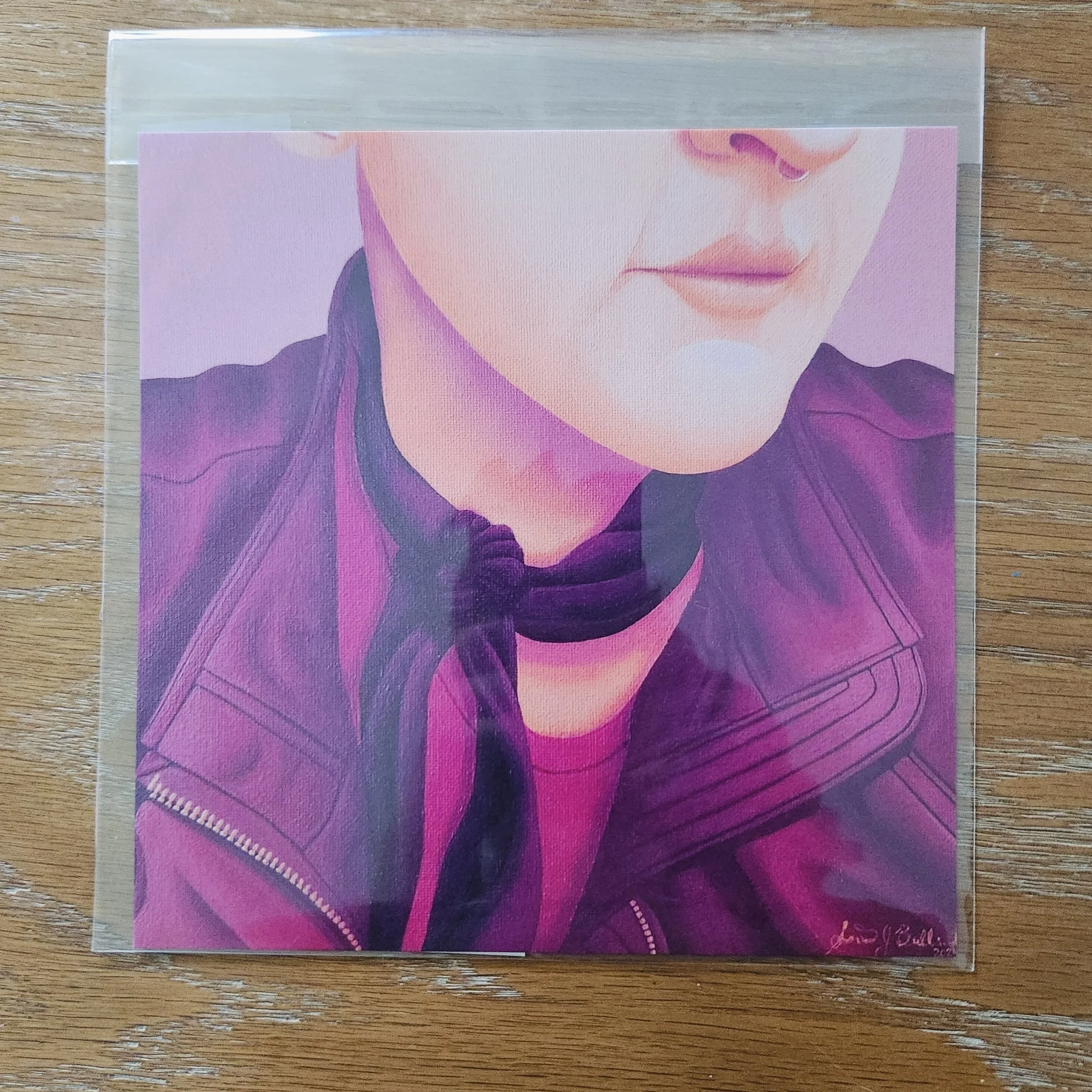 “Lesbian Ascot” print