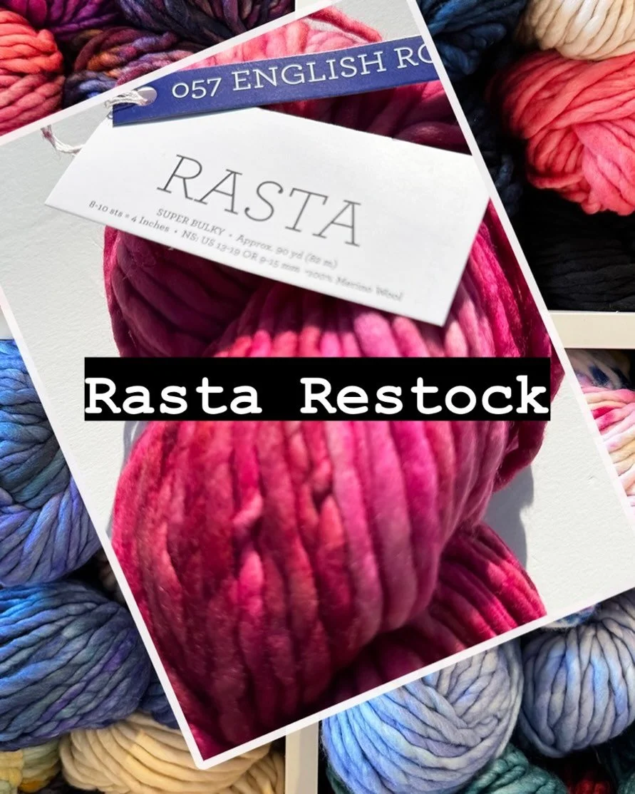 A large order of Super Chunky hand dyed @malabrigoyarn Rasta just landed!

#njknitters #njcrochet #malabrigorasta #thebluepurl